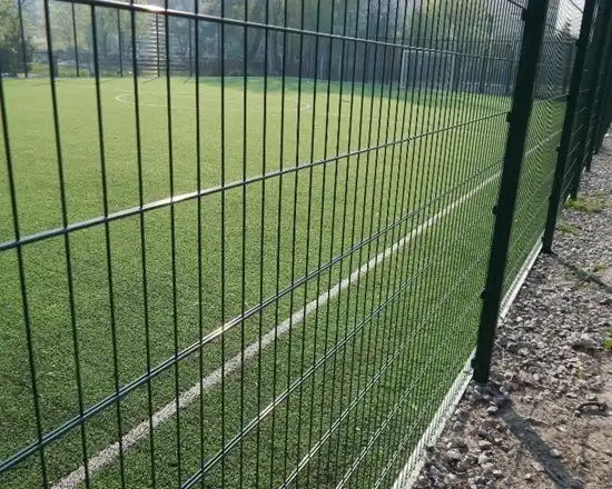 Robust 868 double wire fence for high-security needs.